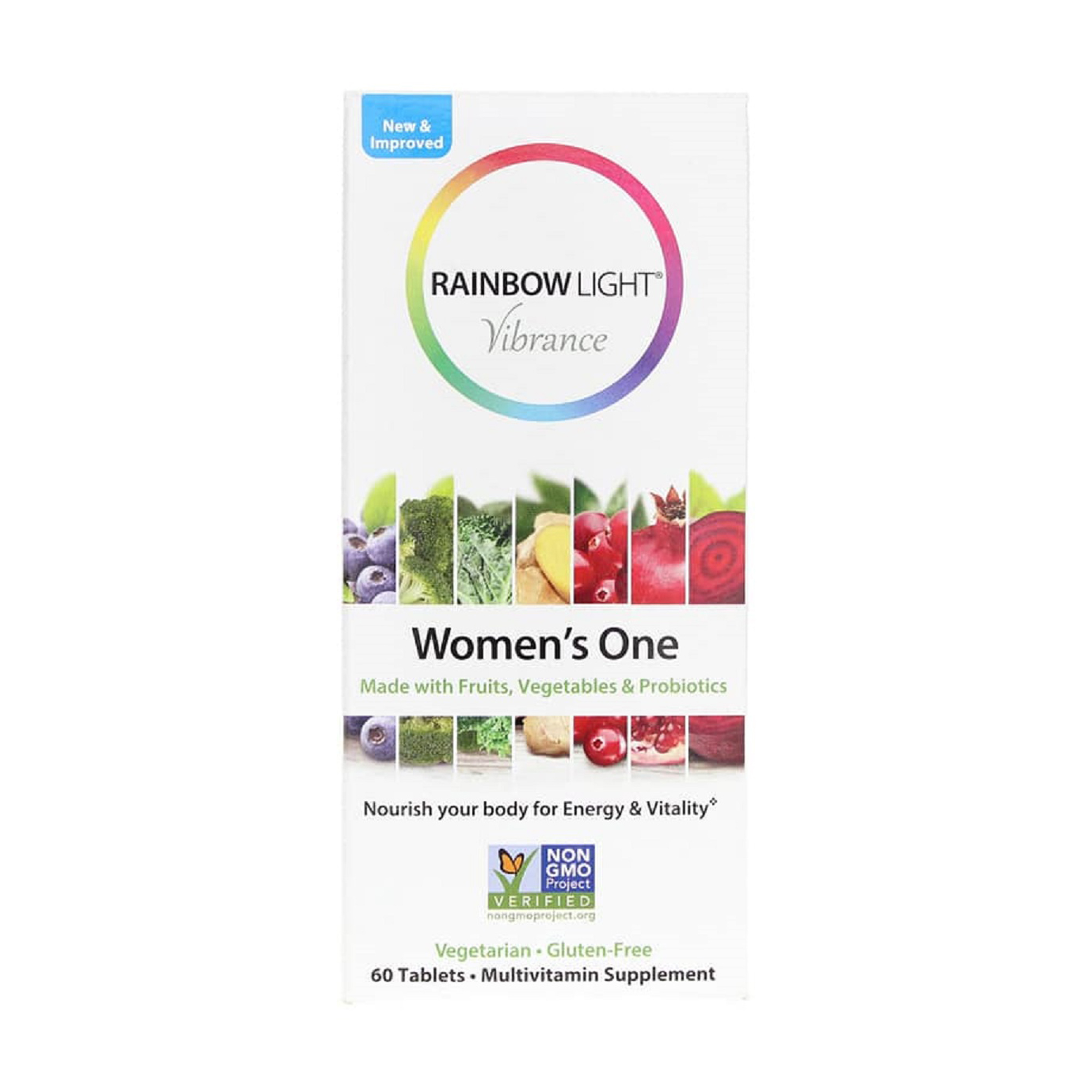 Полівітаміни жіночі Rainbow Light Women's One Vibrance, 60 таблеток